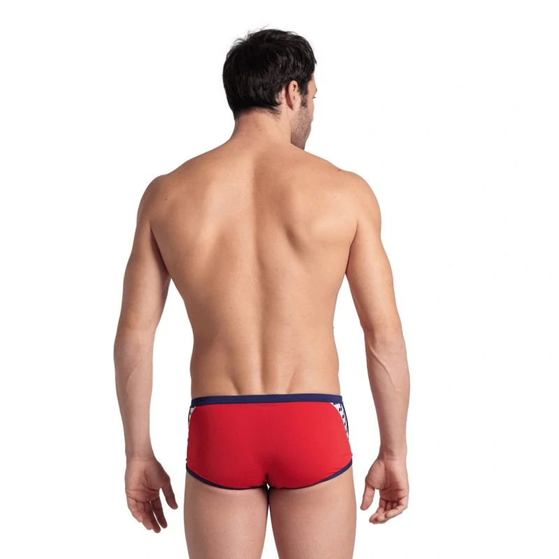 Arena Icons Swim Low Waist Short - Red/Navy