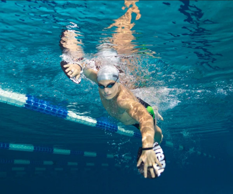 Arena Elite Hand Paddle II Black