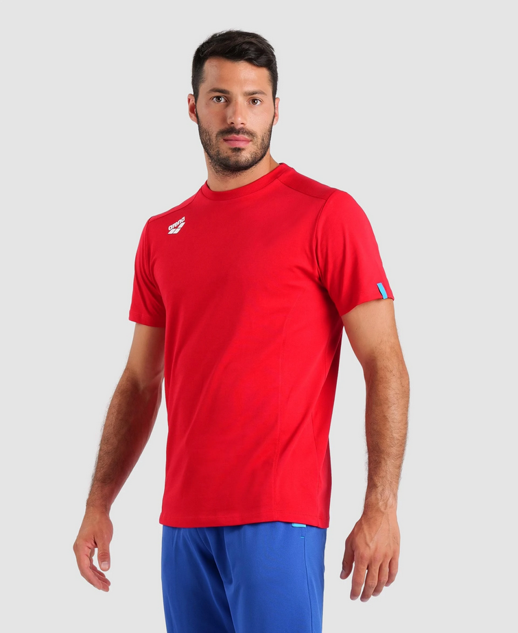Arena Team T-Shirt Panel Red