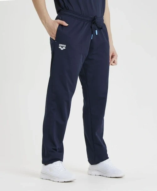 Arena Unisex Team Pant Solid Knitted Poly Navy