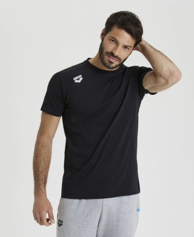 Arena Team T-Shirt Panel Black