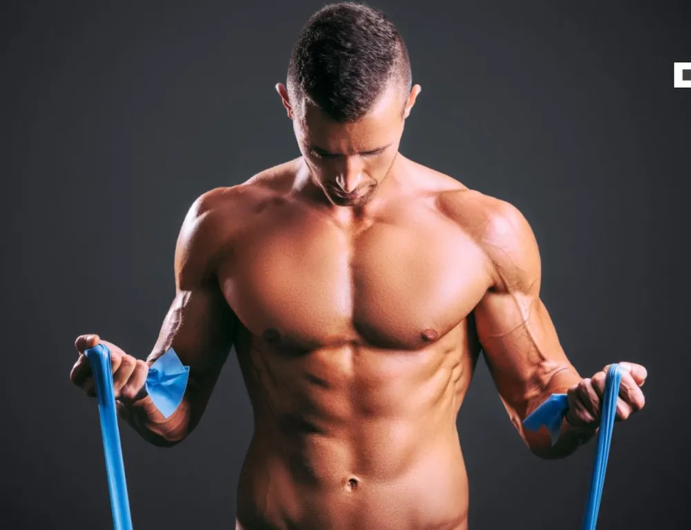 KINE-MAX PROFESSIONAL RESISTANCE BAND POSILOVACÍC GUMA LEHKÁ - LEVEL 1