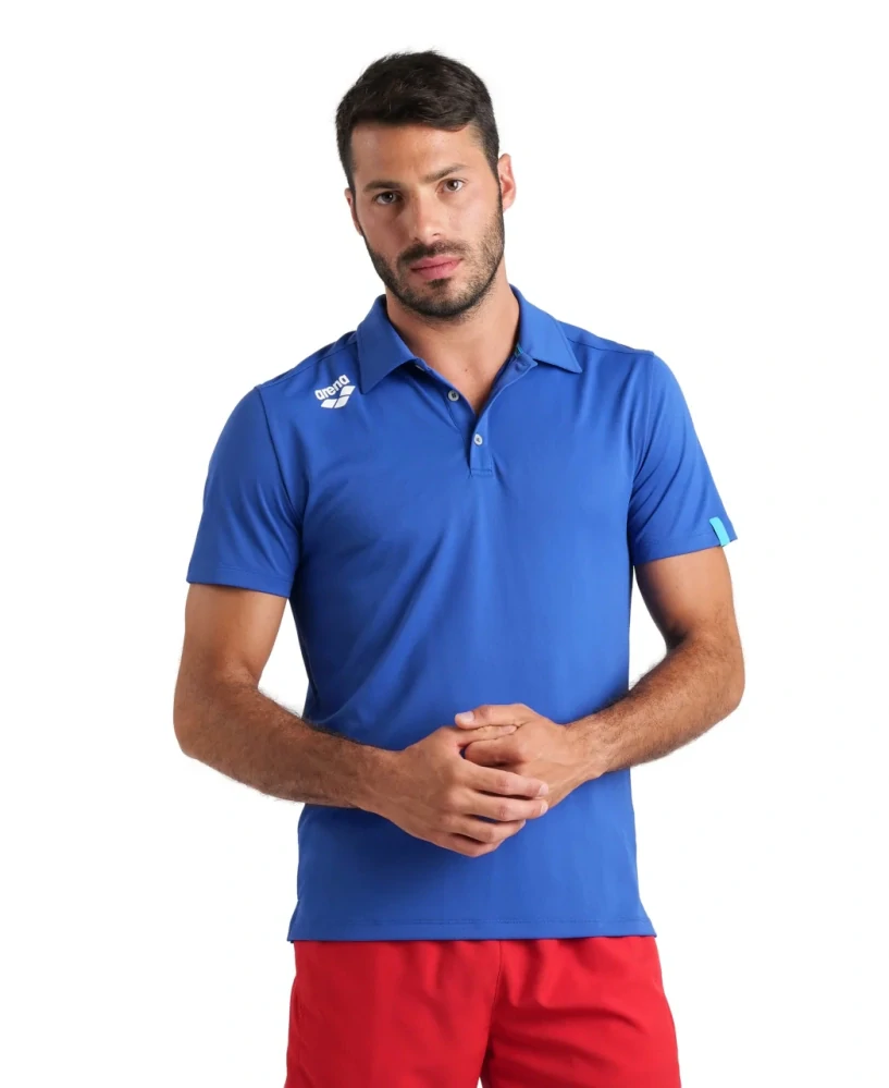 Arena Team Polo Shirt Solid Royal