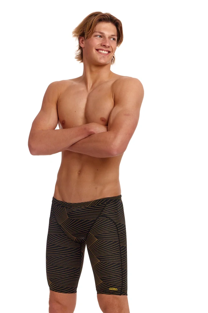 Funky Trunks Gold Weaver Jammer