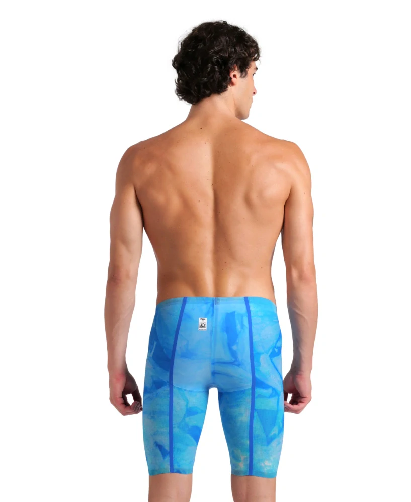 Arena Carbon Glide Jammer Tie-Dye Cobalt