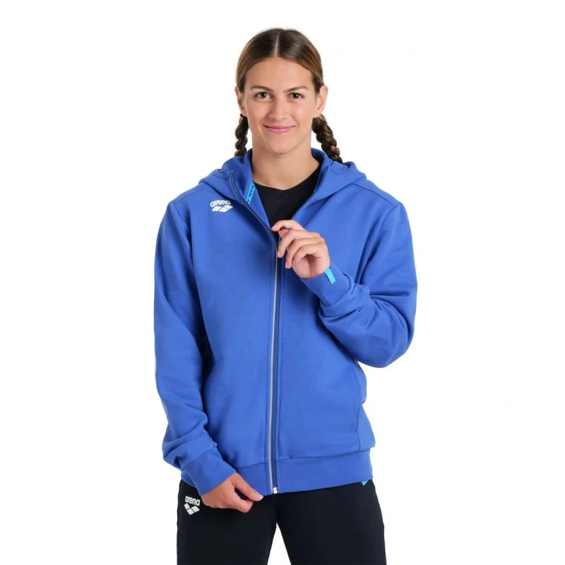 Arena Team Hooded Jacket Panel Royal