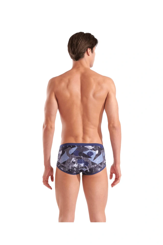 ARENA SCRATCHED SWIM LOW WAIST SHORT