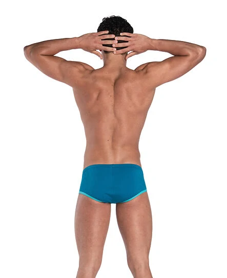 Arena One Biglogo Low Waist Short Blue