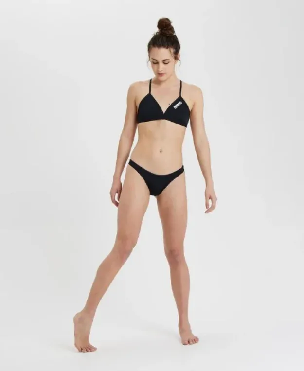 Arena Team Swim Bottom Solid Black