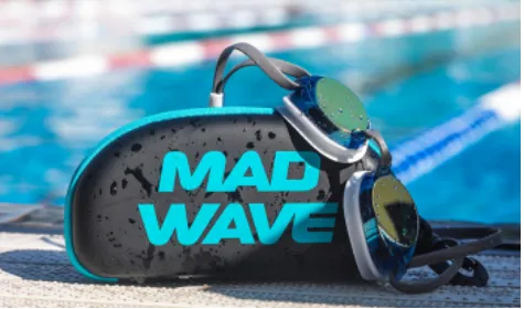 Mad Wave Goggles Case Blue
