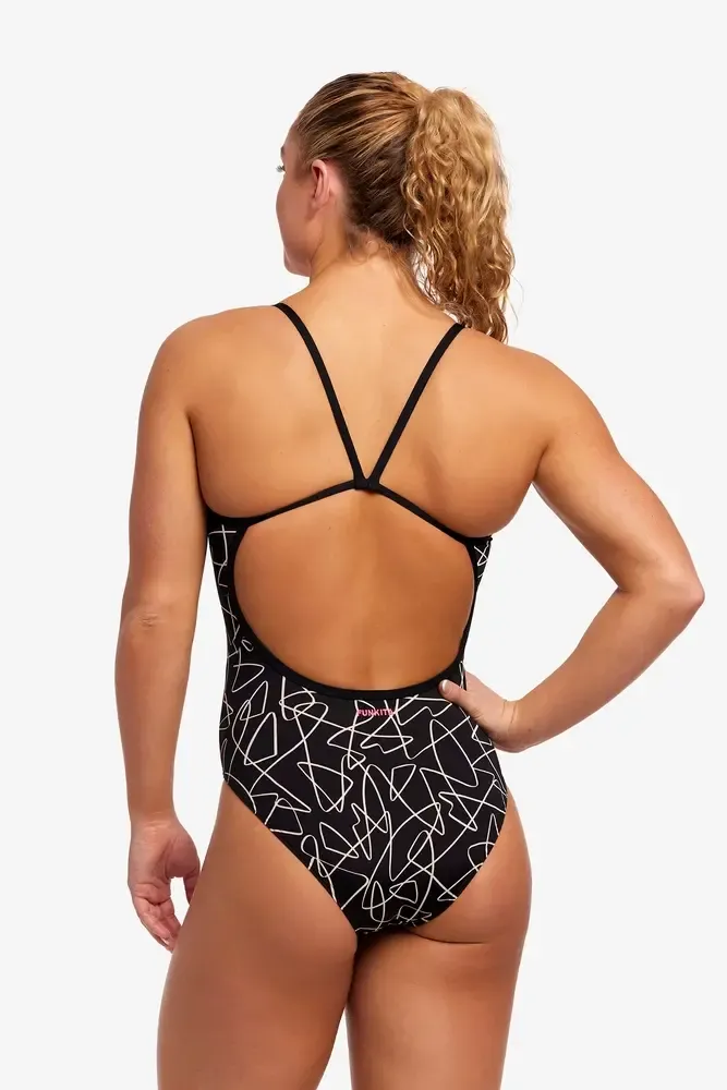 Funkita Spin Texta Mess Single Strap