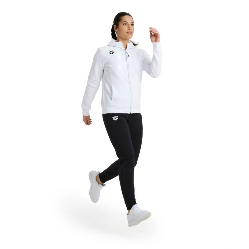 Arena Team Women's Hooded Jacket Panel White