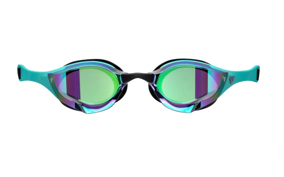 Arena Cobra Edge Swipe Mirror Goggles Emerald Peacock