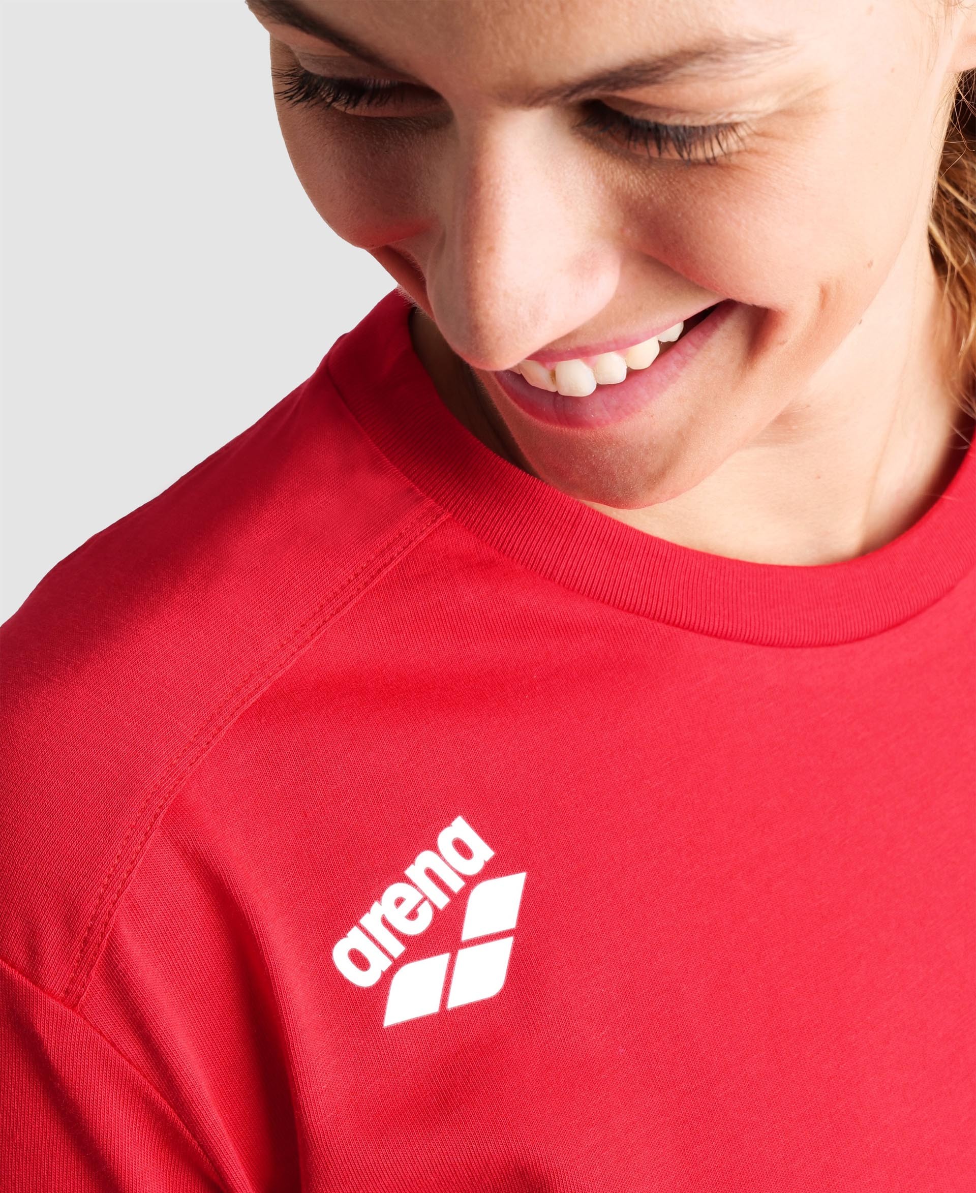 Arena Team T-Shirt Panel Red