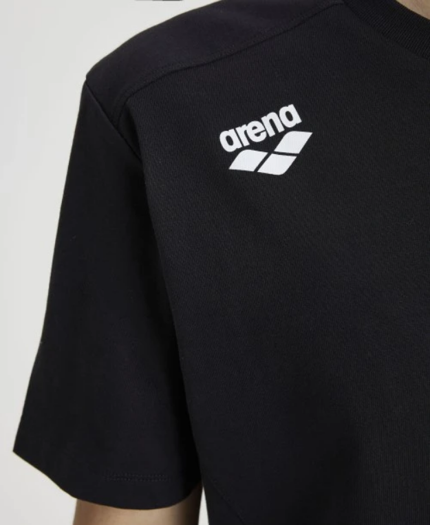 Arena Team T-Shirt Panel Black