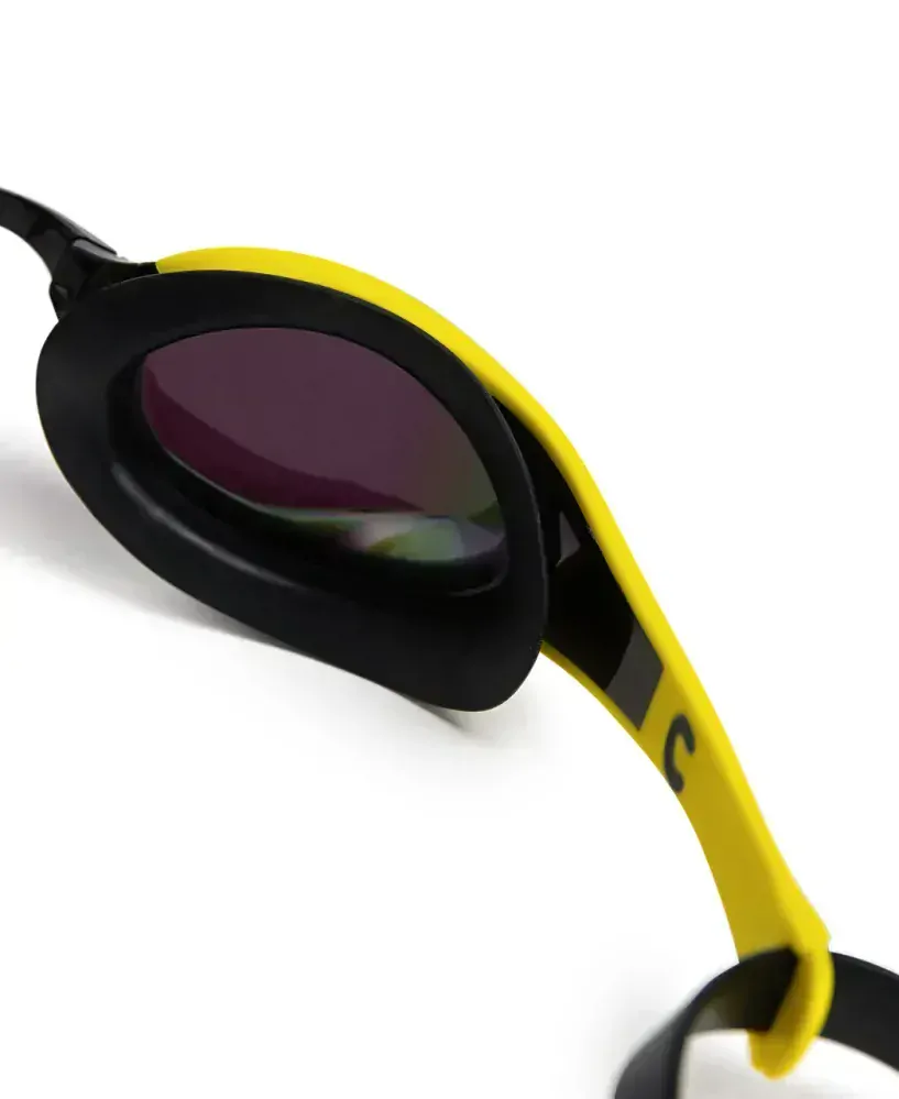Arena Cobra Edge Swipe Mirror Goggles YELLOW - EMERALD - AQUA