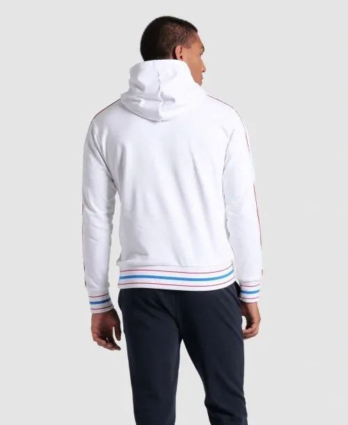 Arena Fireflow Hooded Sweat White