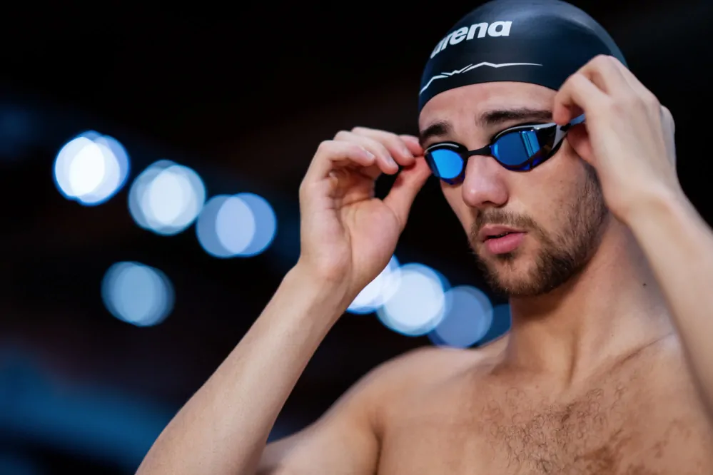 Arena Cobra Edge Swipe Mirror Goggles SILVER