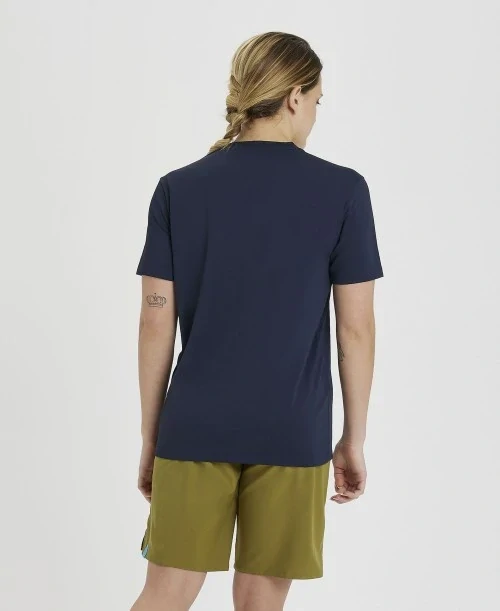 Arena Team T-Shirt Solid Navy