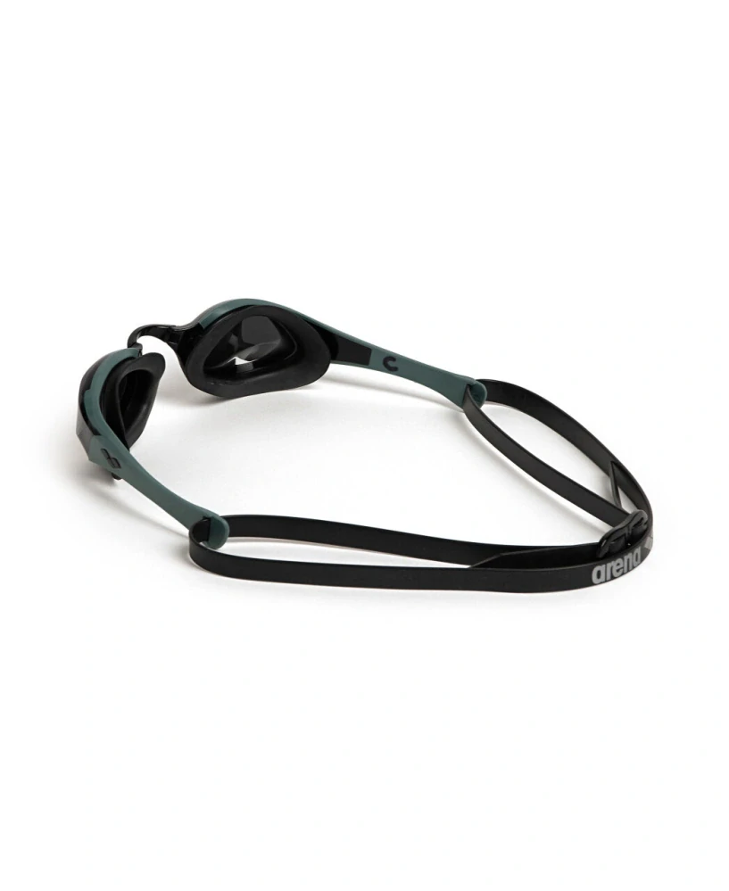 Arena Cobra Edge Swipe Mirror Goggles Green