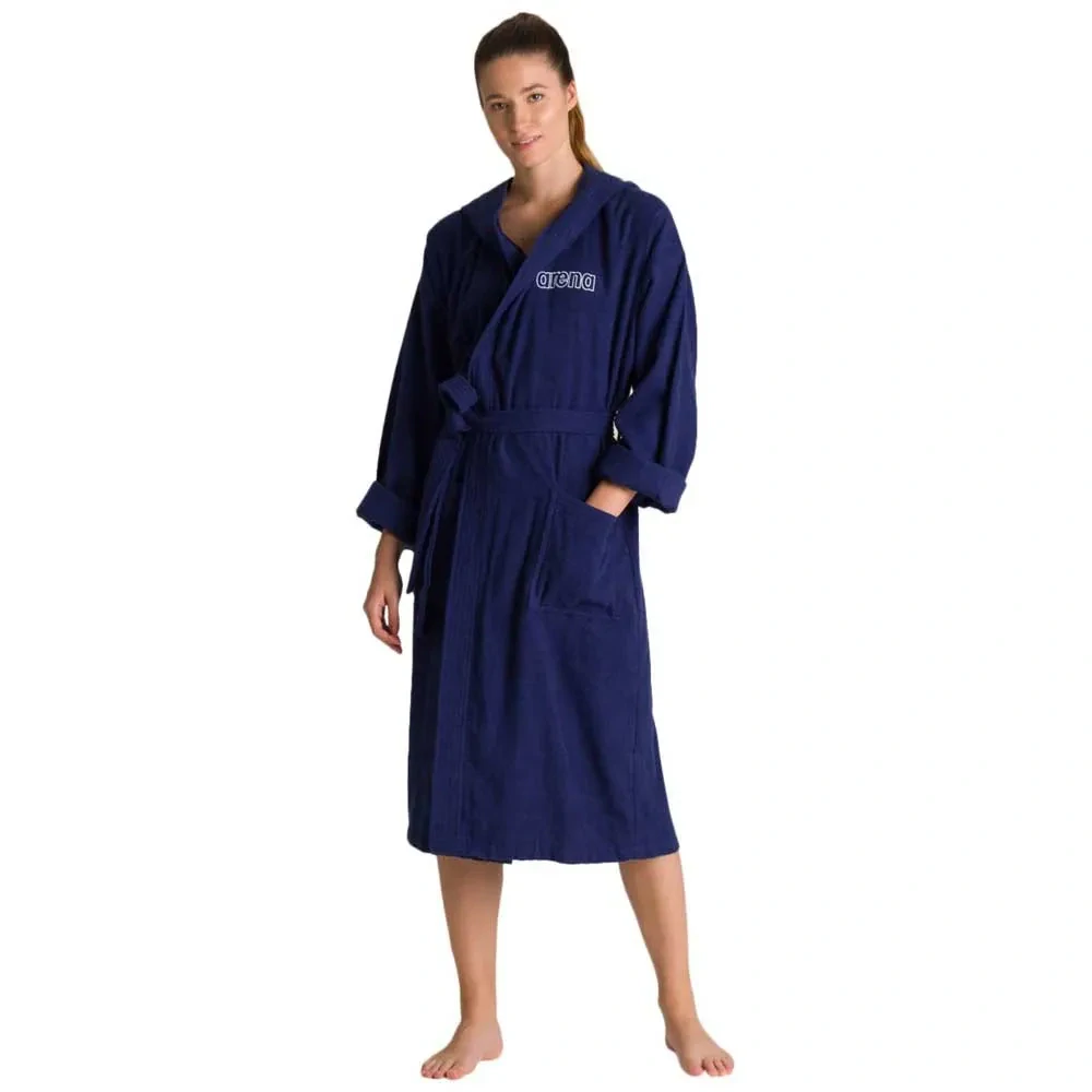 Arena Zeppelin Light Bathrobe Navy