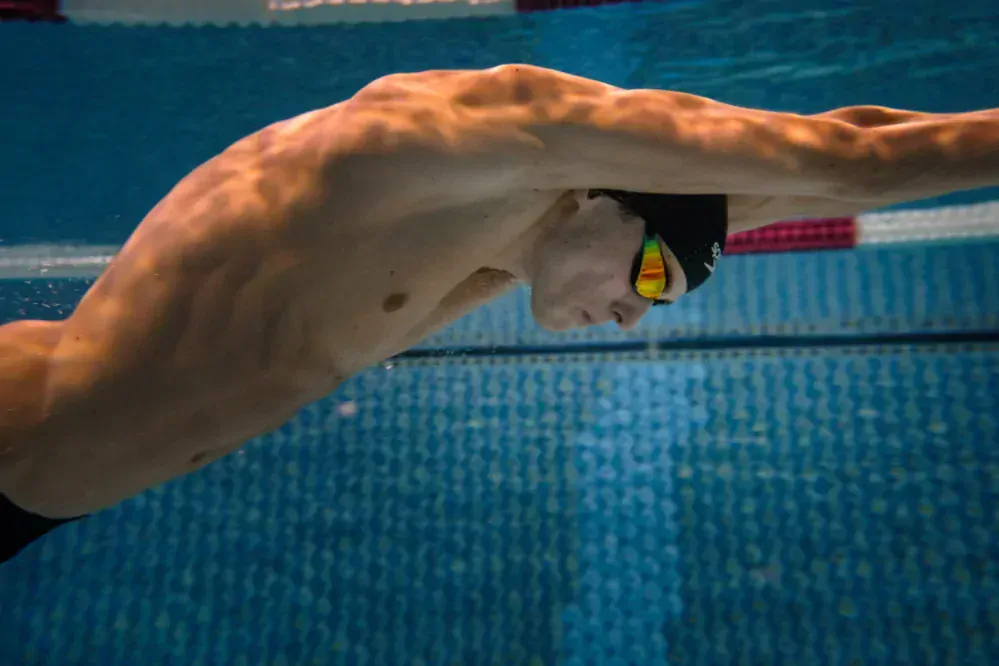 Speedo Fastskin Hyper Elite Mirror Black/Fire Gold