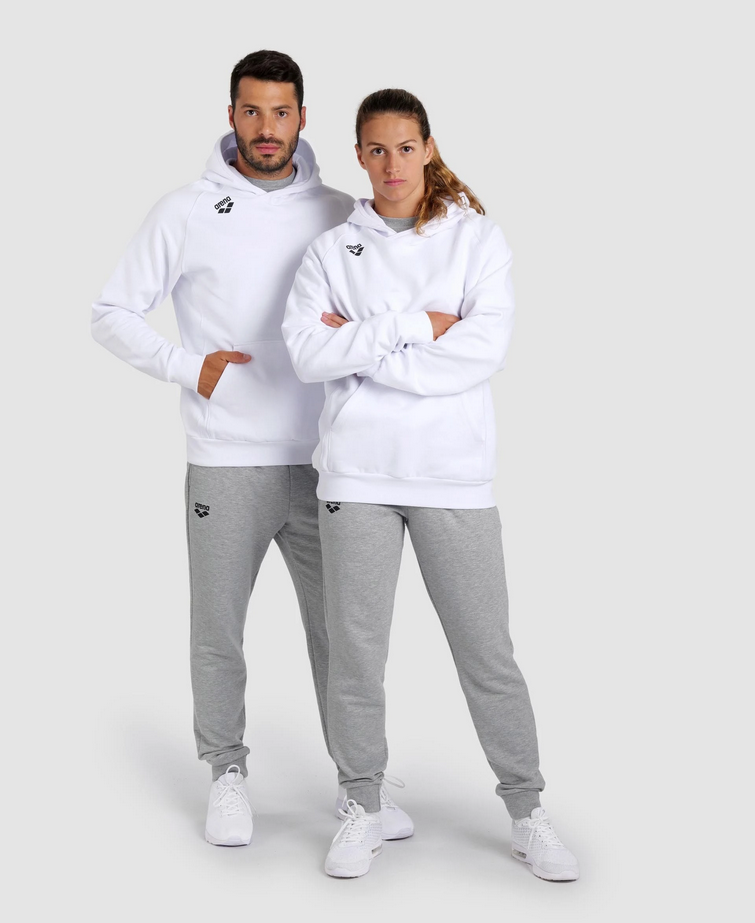 Arena Team Hooded Sweat Panel White