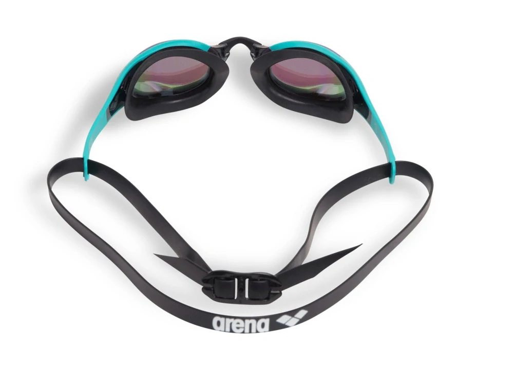 Arena Cobra Edge Swipe Mirror Goggles Emerald Peacock