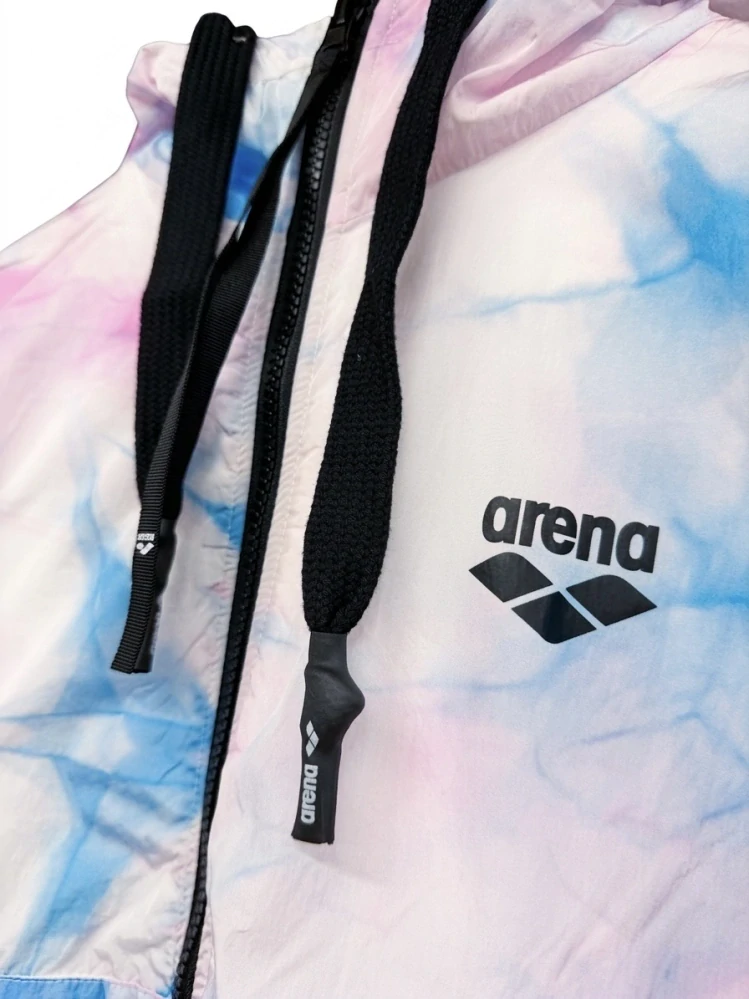 Arena Hooded Reversible Jacket - Tie Dye