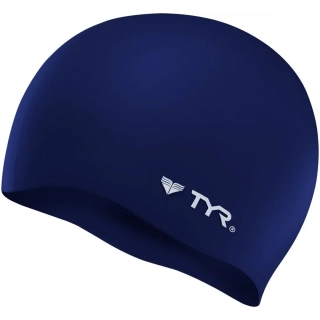 TYR Wrinkle-Free Silicone Cap Navy