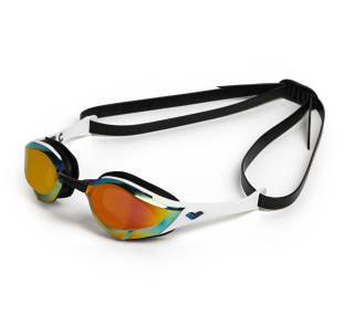 Arena Cobra Edge Swipe Mirror Goggles WHITE