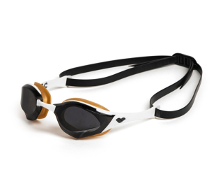 Arena Cobra Edge Swipe Goggles WHITE-SMOKE-GOLD