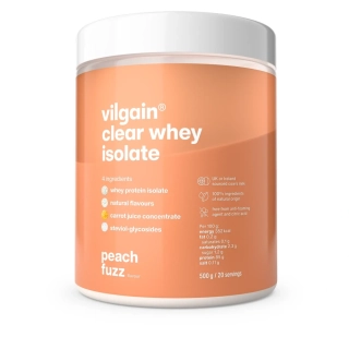 Vilgain Clear Whey Isolate Broskev