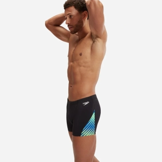 Speedo Allover Digi V-Cut Aquashort
