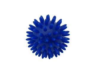 KINE-MAX MASÁŽNÍ MÍČEK JEŽEK 6CM - MODRÝ
