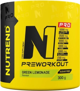 Nutrend N1 Preworkout Green lemonade