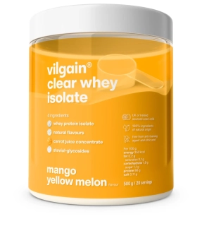 Vilgain Clear Whey Isolate Žlutý meloun s mangem