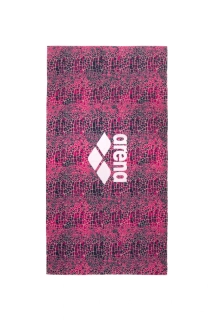 Arena Snakeskin Towel Pink