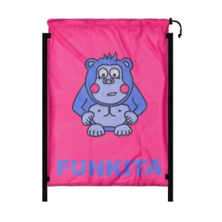 Funkita Mesh Gear Bag Purple Back