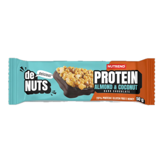 Nutrend DeNuts Protein - mandle a kokos v hořké čokoládě