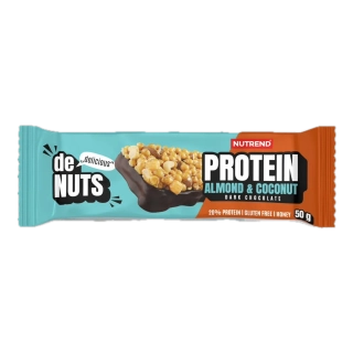 Nutrend DeNuts Protein - mandle a kokos v hořké čokoládě
