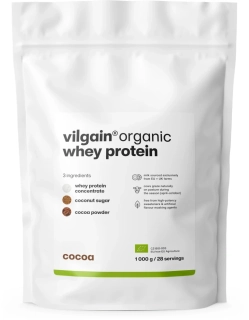 Vilgain Organic Whey Protein BIO - kakao