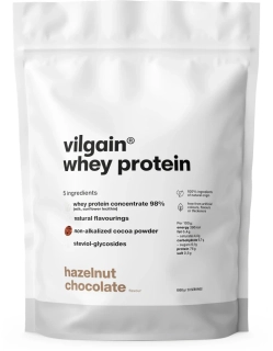 Vilgain Whey Protein Čokoláda a lískový oříšek