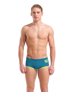 Arena One Big Logo Low Waist Short - Blue Cosmo