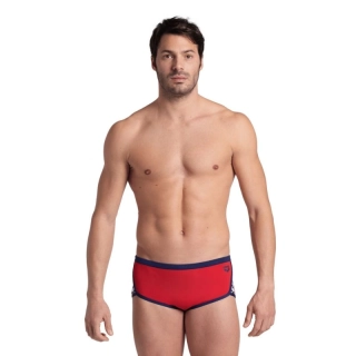 Arena Icons Swim Low Waist Short - Red/Navy